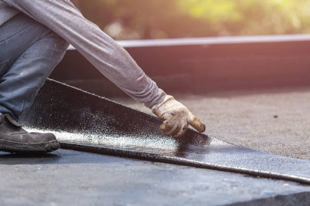 Professional Exterior Waterproofing technician working in Smithfield, NC